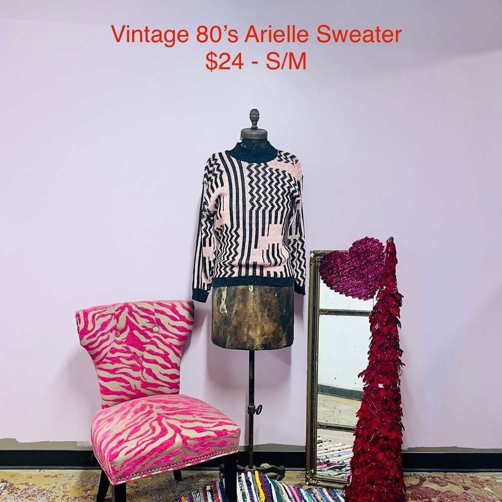 Cool 80’s Arielle Sweater